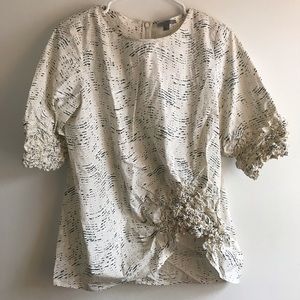 COS Patterned Top - size 6